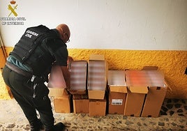 Intervienen 3.000 cajetillas de tabaco de contrabando en un coche que circulaba por la A-381 a la altura de Paterna