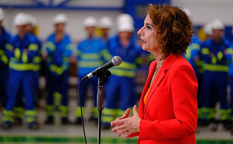 Imagen principal - Visitas de María Jesús Montero a la provincia de Cádiz