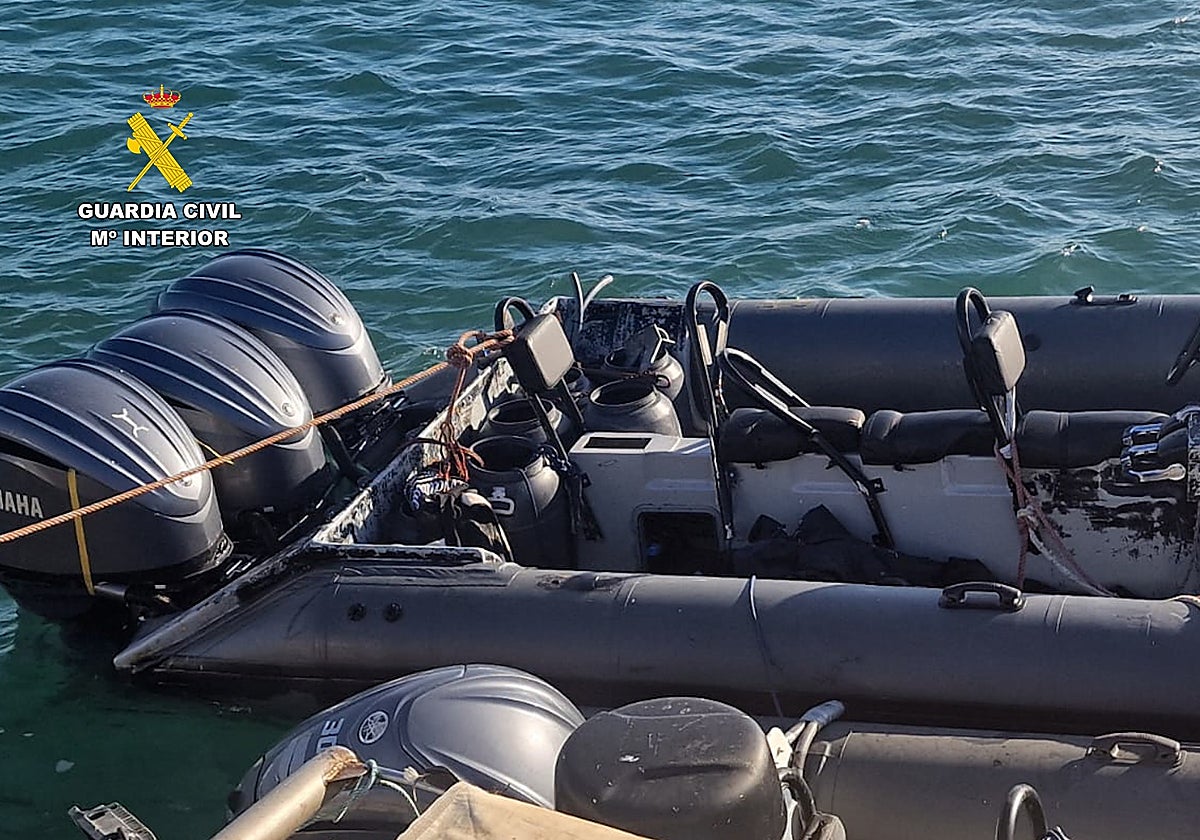 El investigado compró en metálico una embarcación rígida de tres motores y material náutico por 94.000 euros