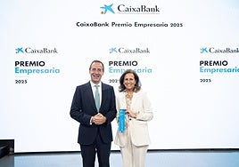 Sofía Osborne, presidenta del Grupo Osborne, ganadora nacional del 'CaixaBank Premio Empresaria' 2025