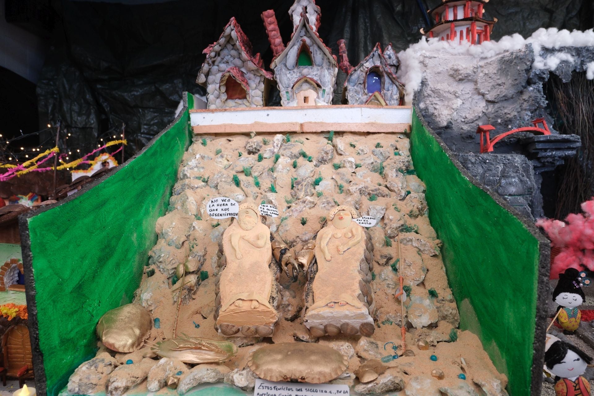 Fotos: El mercado central de Cádiz celebra la fiesta de Los Tosantos