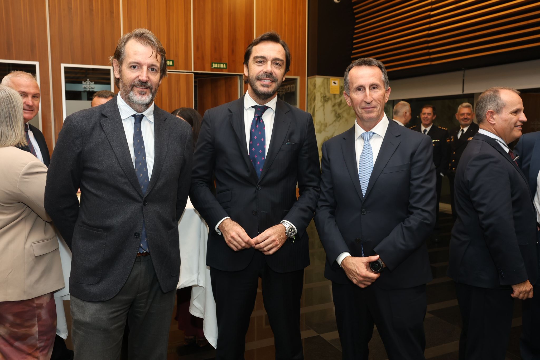 Luis Llerena, Guillermo Martín y José Castellano