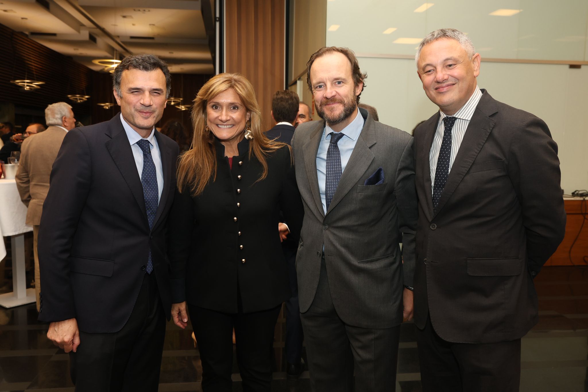 Bruno García, Ana Delgado, Chapu Apaolaza y Alberto García Reyes