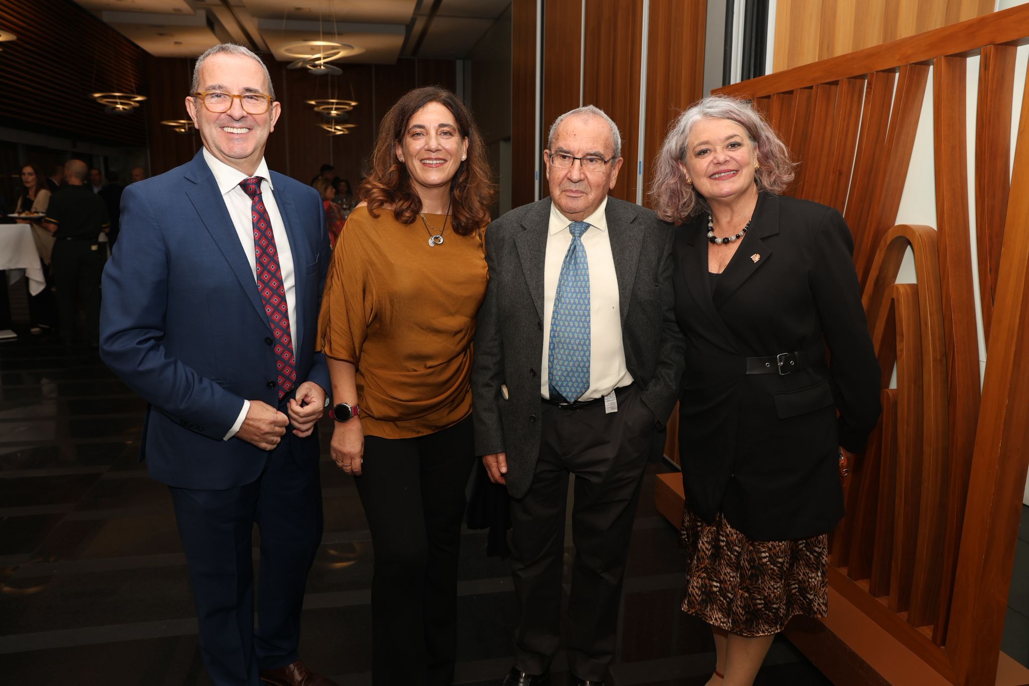Alberto Romero, Yolanda Vallejo, Alberto González Troyano y Blanca Flores