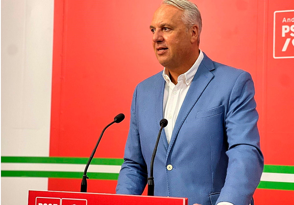 Secretario provincial del PSOE, Juan Carlos Ruiz Boix