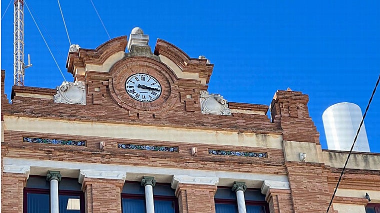 Reloj del edificio de Correos