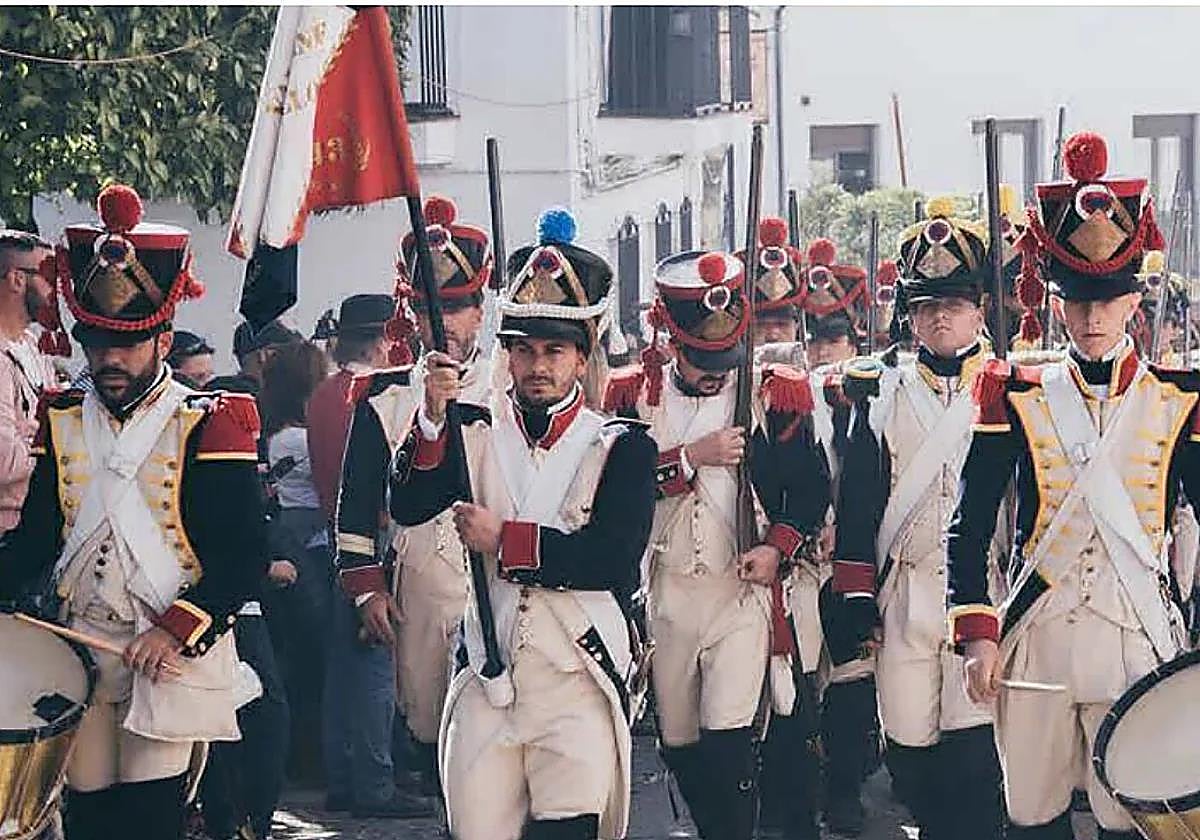Imagen de la recreación histórica de El Bosque