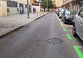 La Laguna reclama más aparcamiento regulado en el barrio: «Queremos que los coches se muevan»