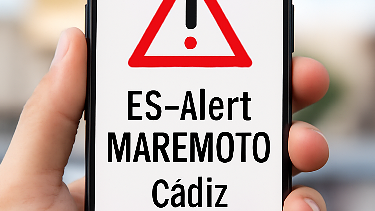 Cádiz se pone a prueba frente a un maremoto el 20 de noviembre: prepárate para recibir el mensaje ES-Alert en el móvil