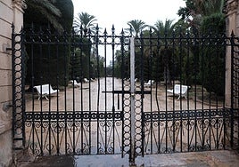 Cádiz cierra el Parque Genovés y las pistas deportivas al aire libre hasta este sábado por la borrasca Claudia