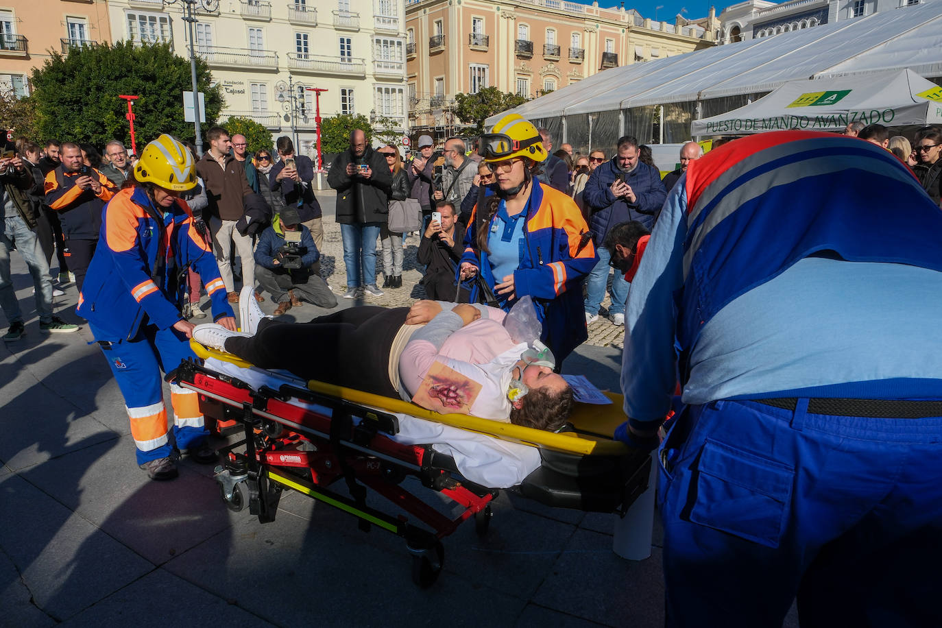 Fotos: Las mejores imágenes del simulacro de tsunami en Cádiz