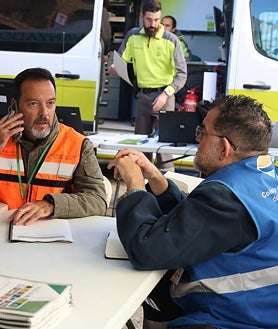 Imagen secundaria 2 - Operativo por el simulacro de maremoto en Cádiz