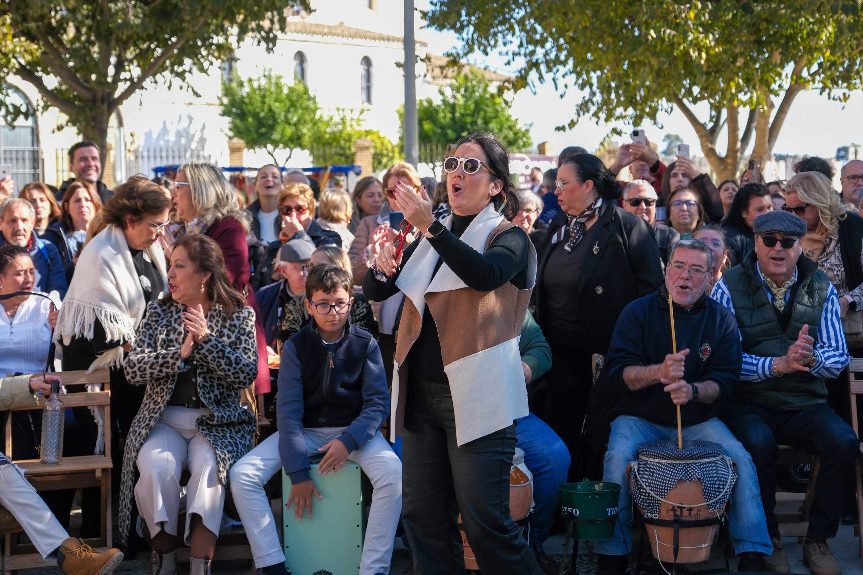 Jerez disfruta de las primeras zambombas