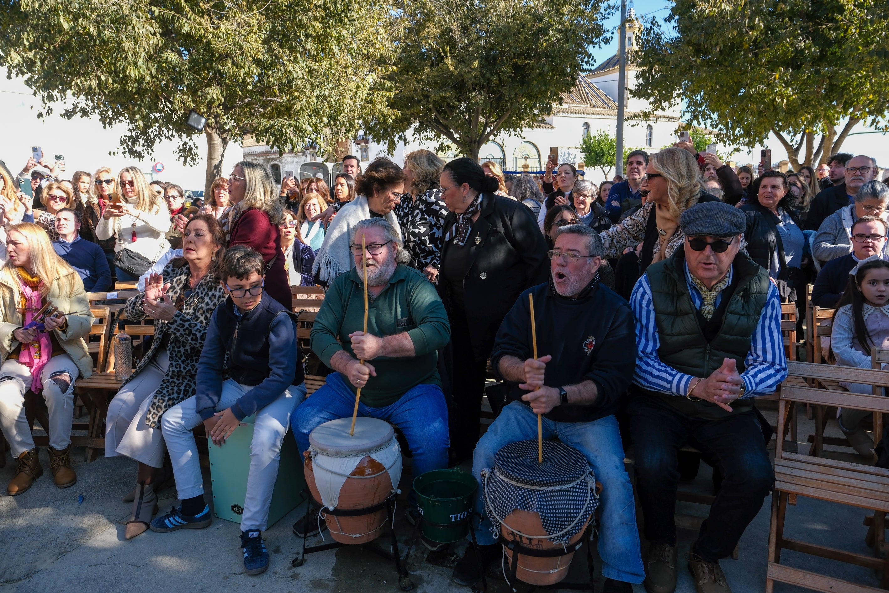 Jerez disfruta de las primeras zambombas