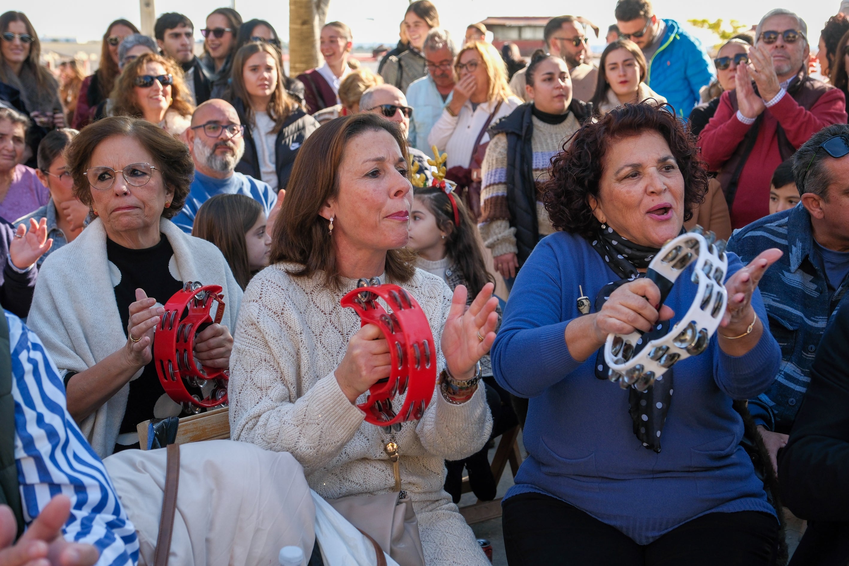 Jerez disfruta de las primeras zambombas