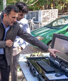 Imagen secundaria 2 - Aguas de Cádiz utiliza un dron para controlar el estado de los colectores