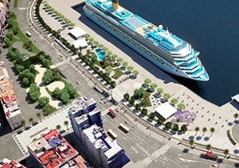 Cádiz arranca su cambio radical de imagen con la obra de integración puerto-ciudad