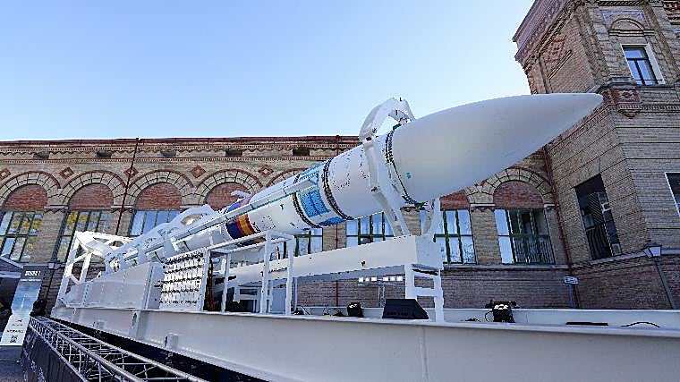 Imagen del primer prototipo del cohete 'Miura'