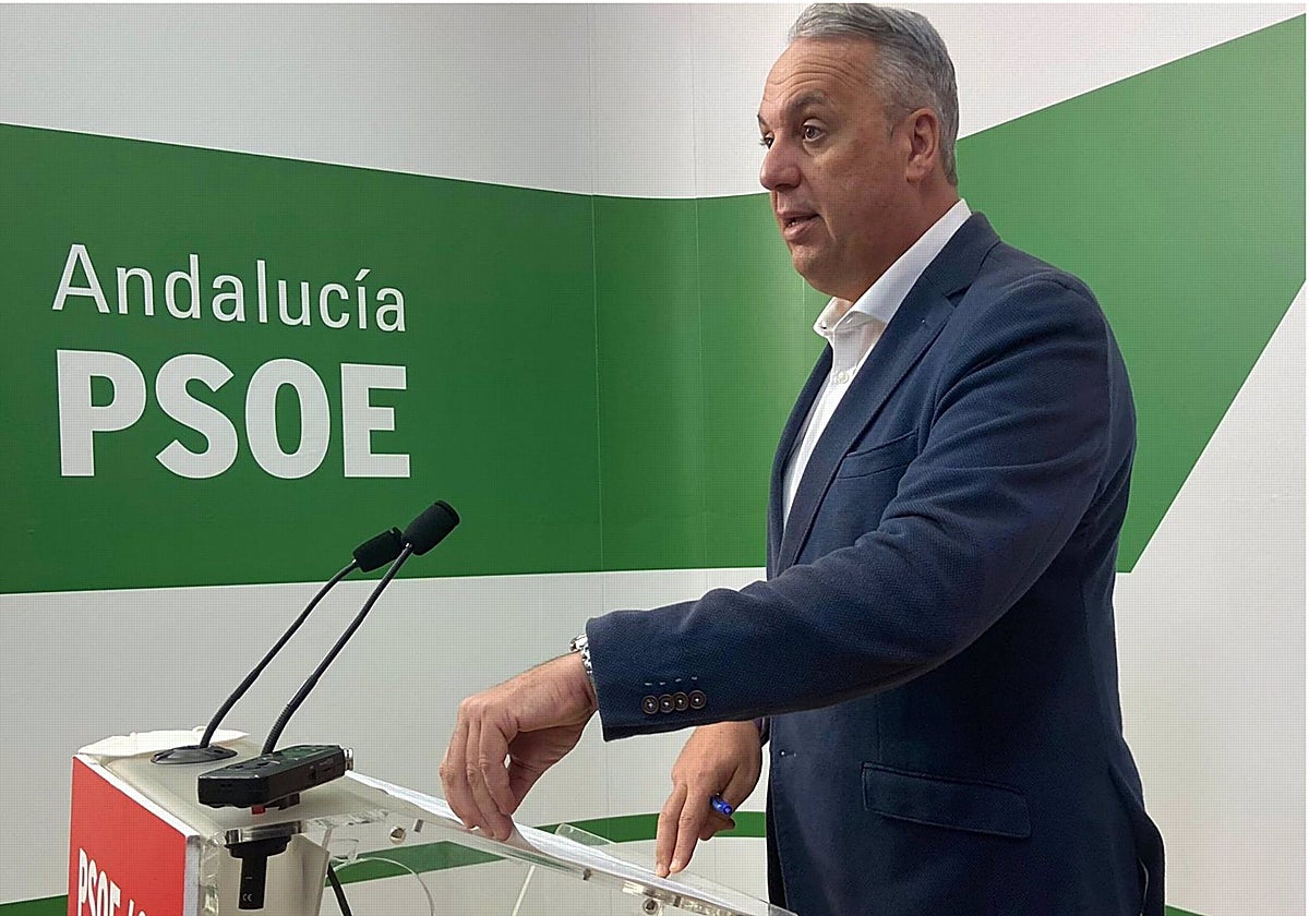 Ruiz Boix durante una de sus comparecencias públicas