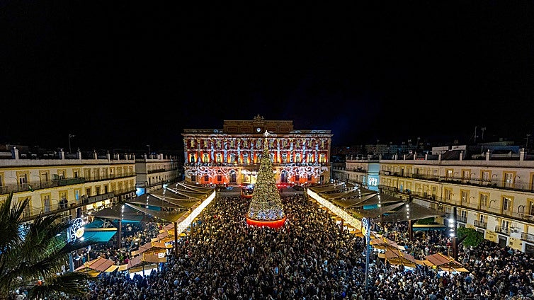 El Ayuntamiento más bonito de España en Navidad está en la provincia de Cádiz: «Nos ha impresionado este año, me parece una pasada»