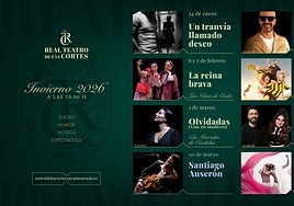 Programación de invierno en el Teatro de Las Cortes en San Fernando: Las Niñas de Cádiz, Morera, Lalachús y Santiago Auserón
