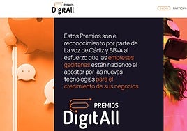 La Voz de Cádiz y BBVA celebran una nueva edición de los premios DigitAll para premiar la excelencia empresarial