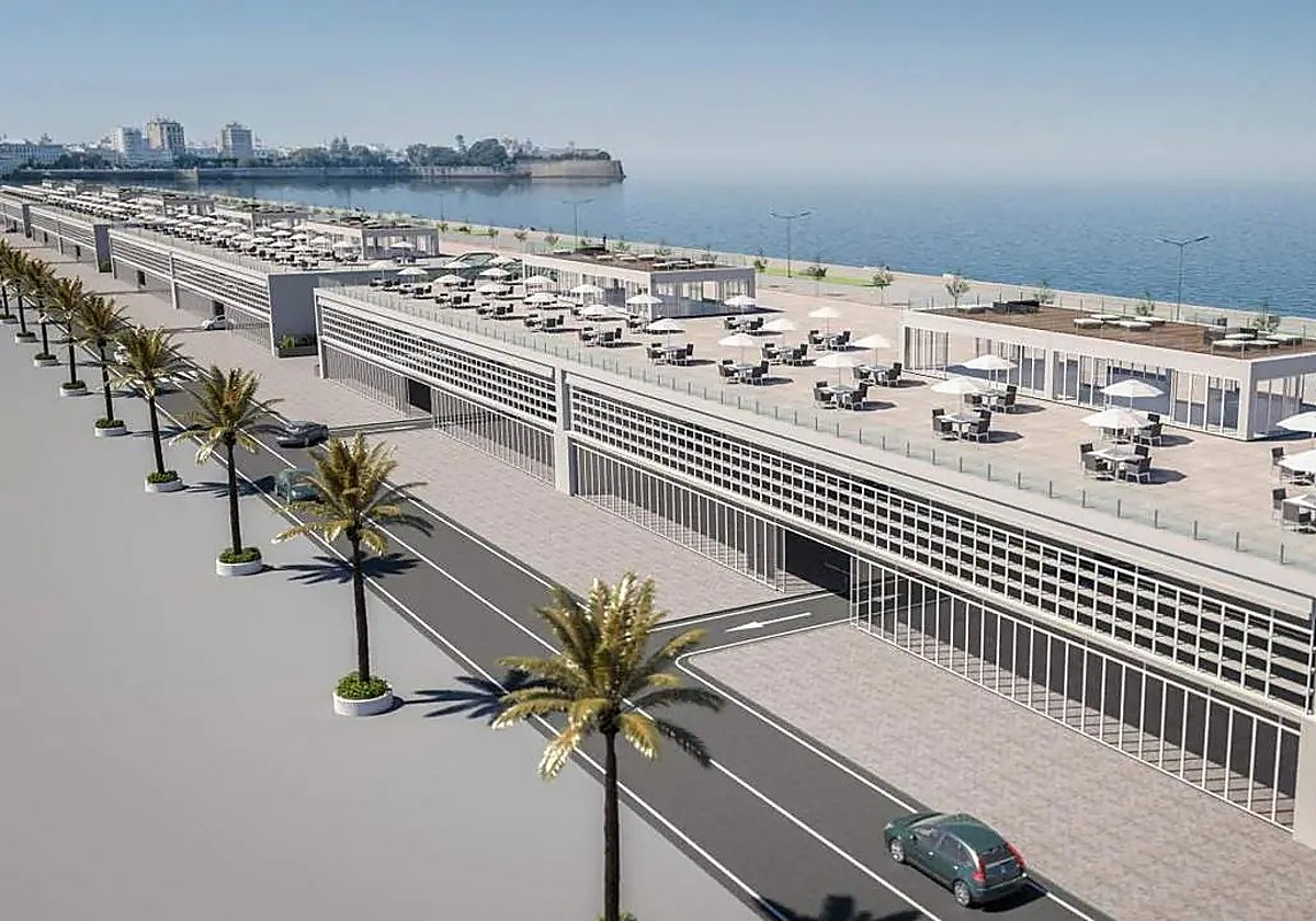 La Autoridad Portuaria de Cádiz impulsa el proyecto del parking en altura del Paseo Pascual Pery