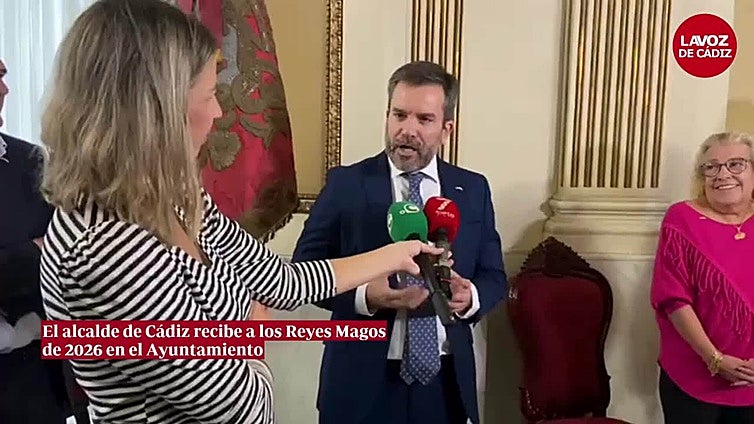 Recepción Reyes Magos Cádiz