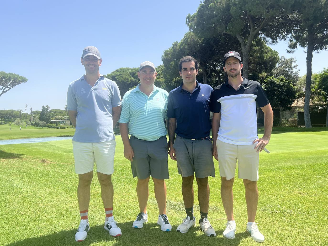 Pablo Rodríguez-Guanter, Jorge Fernández, Pelayo Lasso De la Vega y Tadeo Martínez