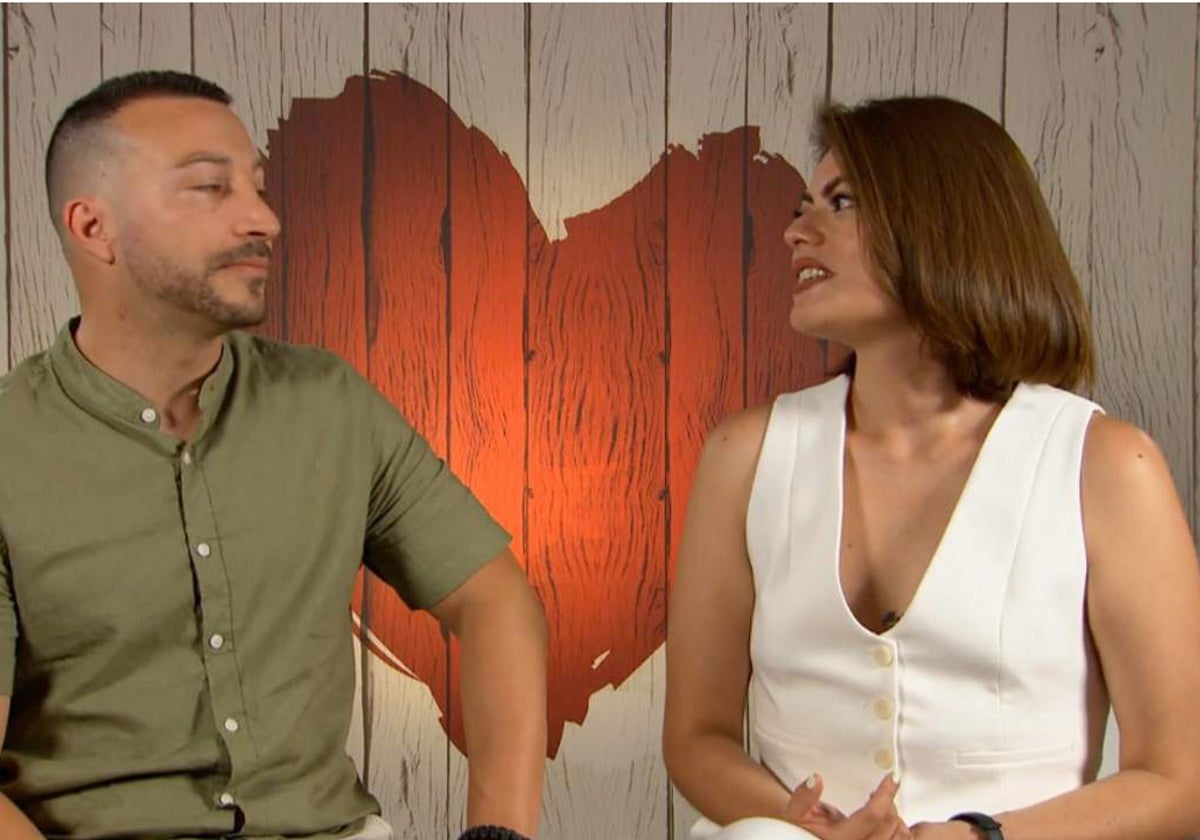 El gaditano Sergio y la mexicana Patricia, en First Dates.