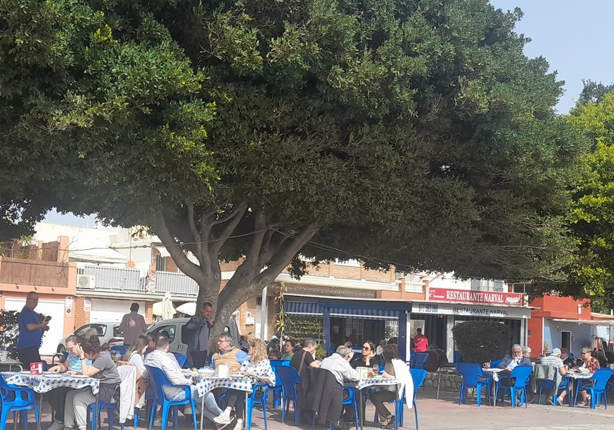 Restaurante Narval, en El Palo, Málaga