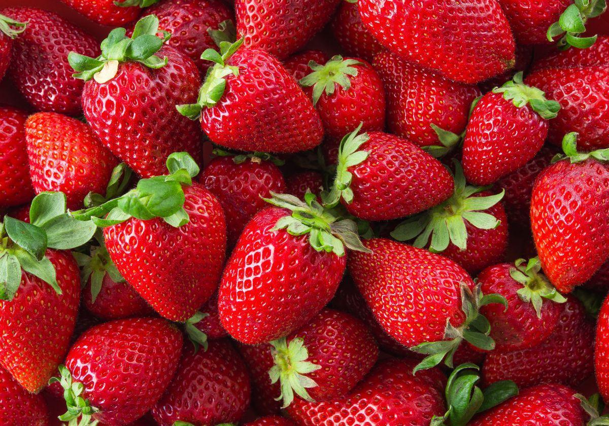 Imagen de una caja de fresas