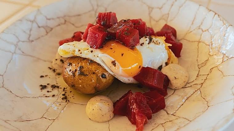 Imagen de un plato del Chiringuito Salvador