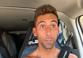 Un madrileño que estaba en El Palmar se quedó sin palabras al ver la temperatura que hacía: «Vamos a morir»