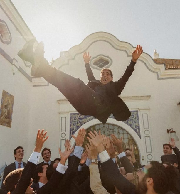 Imagen de Alberto Herrera Durante su boda