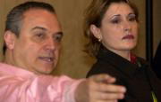 Gian Carlo del Monaco y María Bayo, ayer durante la rueda de prensa. Efe