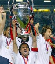 El Milán, campeón de la Copa de Europa en los penaltis