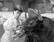 Pase de pecho de Antonio Barrera, que hizo lo más destacado JOSÉ USOZ