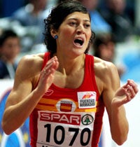Maite Martínez, plata en 800 metros