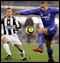 Ronaldo se enfrenta a la defensa de la Juventus