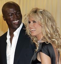 Heidi Klum y el cantante Seal esperan un hijo