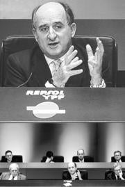 Antonio Brufau presidió ayer por primera vez la junta de Repsol YPF REUTERS