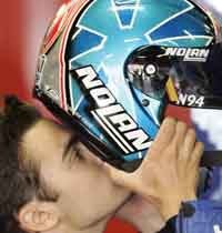 Dani Pedrosa, primero en Montmeló