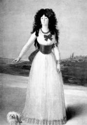 ABC  Retrato de la Duquesa de Alba, de Goya, incluido en la muestra del Prado