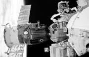 NASA Una de las naves espaciales rusas «Soyuz», acoplada a la Estación Espacial Internacional