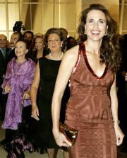 Las actrices Andie MacDowell y Leslie Caron deslumbran en la gala inaugural de la Mostra