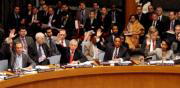 Los quince ministros de Exteriores del Consejo de Seguridad votaron ayer a mano alzada su apoyo unánime a la resolución de advertencia a Siria