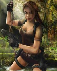 Cartel del videojuego "Lara Croft Tomb Raider: Legend ". /ARCHIVO