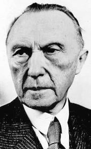 Las amargas cartas de Adenauer