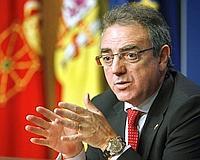 El presidente de Navarra, Miguel Sanz. /Archivo